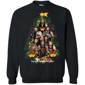 Roman Reigns Christmas tree sweater Apparel