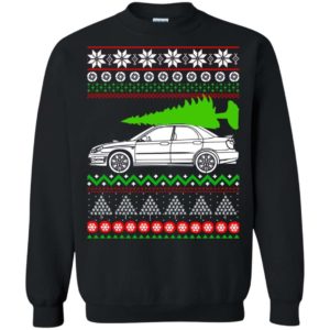 Subaru WRX STI hawkeye Christmas sweater Apparel