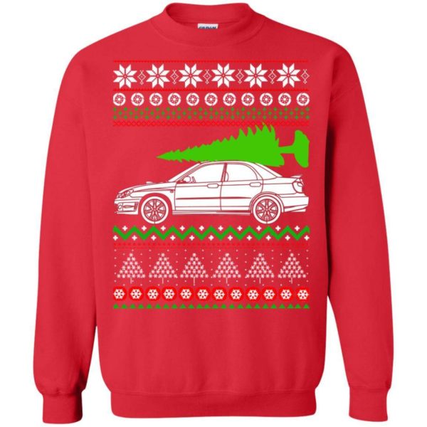 Subaru WRX STI hawkeye Christmas sweater Apparel