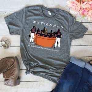 Washington nationals friends the one where they finished the fight t shirt Uncategorized