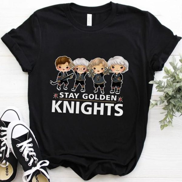 stay golden vegas golden knights golden girls t shirt Apparel
