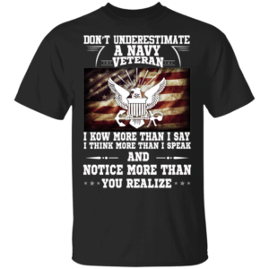 A Navy Veteran Shirt Apparel