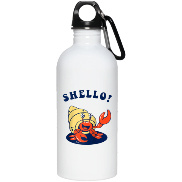 Shello! Hermit Crab Sea Shell Funny Mug Apparel