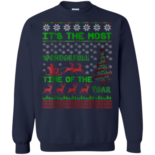 The Most Wonderfull Time Of The Years Ugly Christmas shirt Sweatshirt Uncategorized