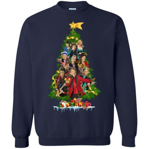 The Rolling Stones Christmas Tree sweater Apparel