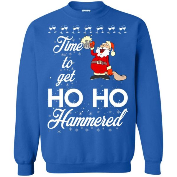 Time To Get Ho Ho Hammered Christmas sweater Uncategorized