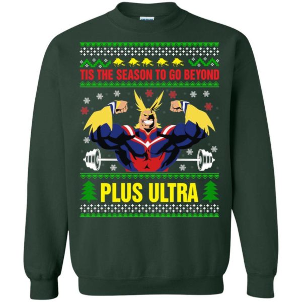 Tis the season to go beyond plus ultra Christmas sweater Apparel