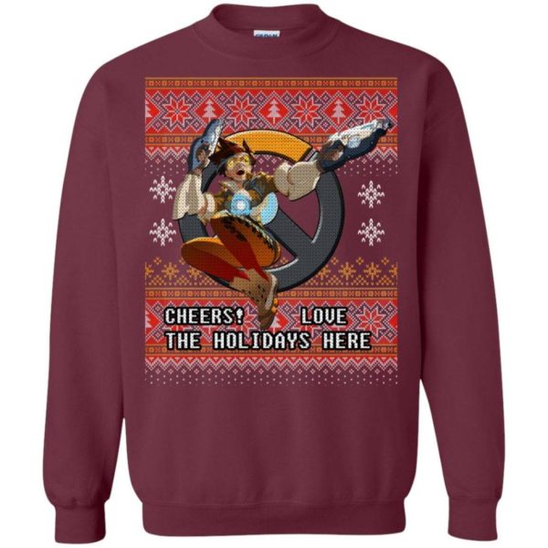 Tracer Overwatch Ugly Christmas Sweater Apparel