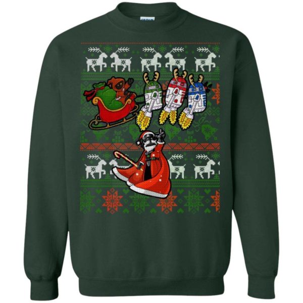 Vader’s Sleigh Ugly Christmas Sweater Apparel