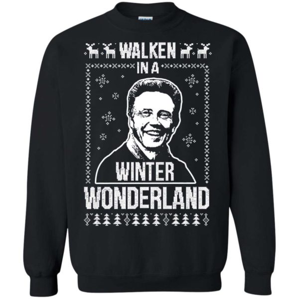 Walken in a Winter Wonderland Christmas sweater Apparel