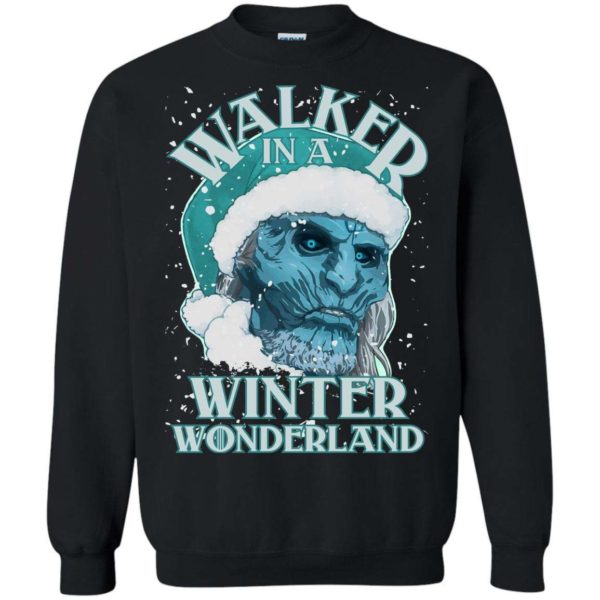 Walker in a Winter Wonderland Ugly Christmas Sweater Apparel