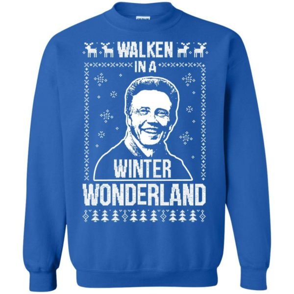 Walken in a Winter Wonderland Christmas sweater Apparel