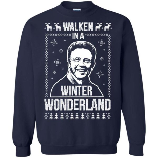 Walken in a Winter Wonderland Christmas sweater Uncategorized