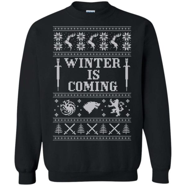 Winter is Coming Ugly Christmas Sweater Apparel
