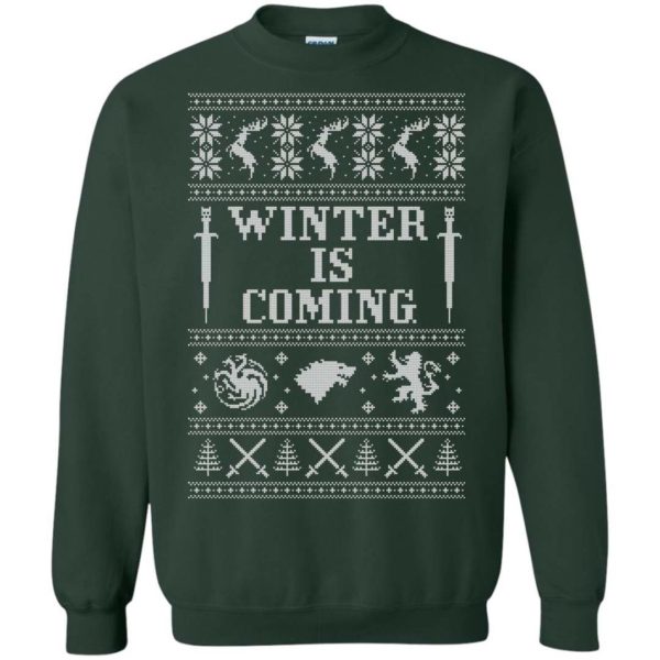 Winter is Coming Ugly Christmas Sweater Apparel