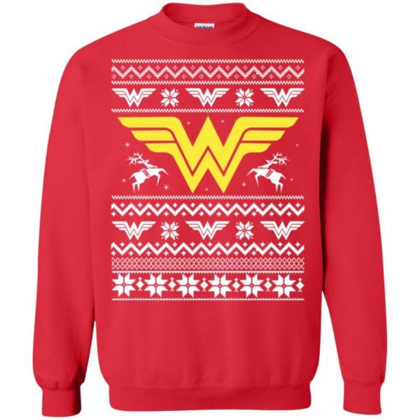 Wonder Woman Christmas Jumper ugly sweater Apparel