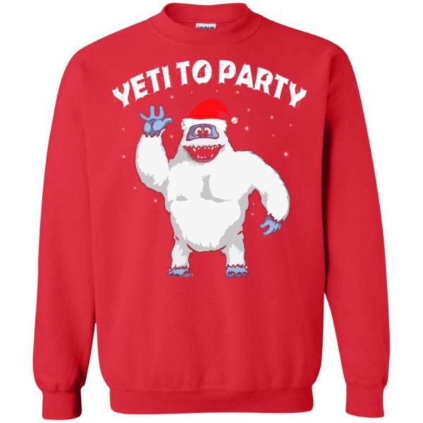 Yeti to Party Christmas sweater Apparel