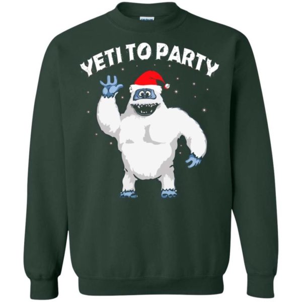 Yeti to Party Christmas sweater Uncategorized