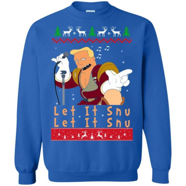 Zapp Brannigan let it Snu Christmas sweater Uncategorized