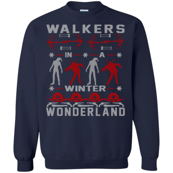Walker Wonderland Ugly Christmas The Walking Dead Sweatshirt Uncategorized