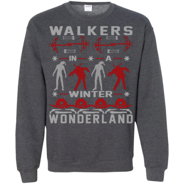Walker Wonderland Ugly Christmas The Walking Dead Sweatshirt Apparel