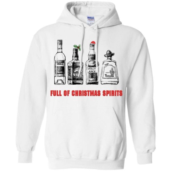 Vodka – Whiskey – Jolly Juice – Full Of Christmas Spirits Shirt Uncategorized