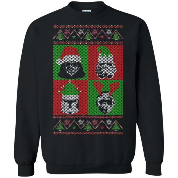 Xmas Side Ugly Christmas Sweater Apparel