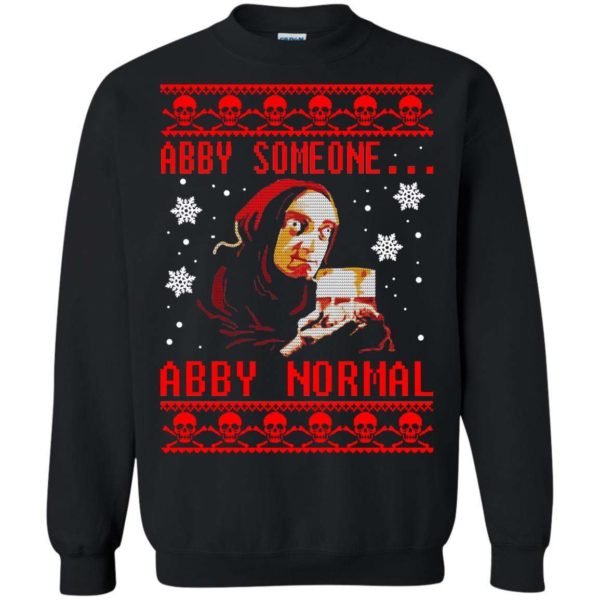 Young Frankenstein – Abby Someone Abby Normal Christmas Sweater Apparel