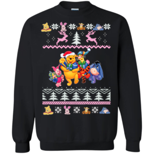 Winnie The Pooh Ugly Christmas Sweater Apparel