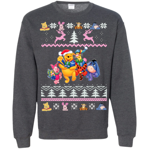 Winnie The Pooh Ugly Christmas Sweater Apparel