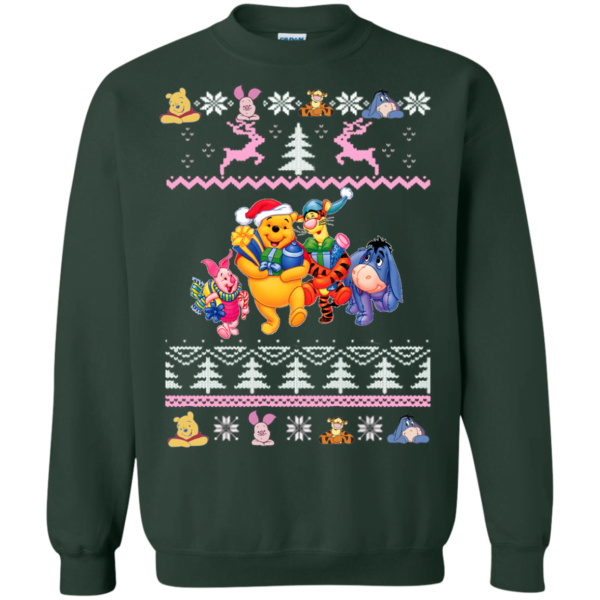 Winnie The Pooh Ugly Christmas Sweater Apparel