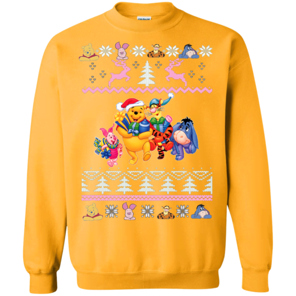 Winnie The Pooh Ugly Christmas Sweater Apparel