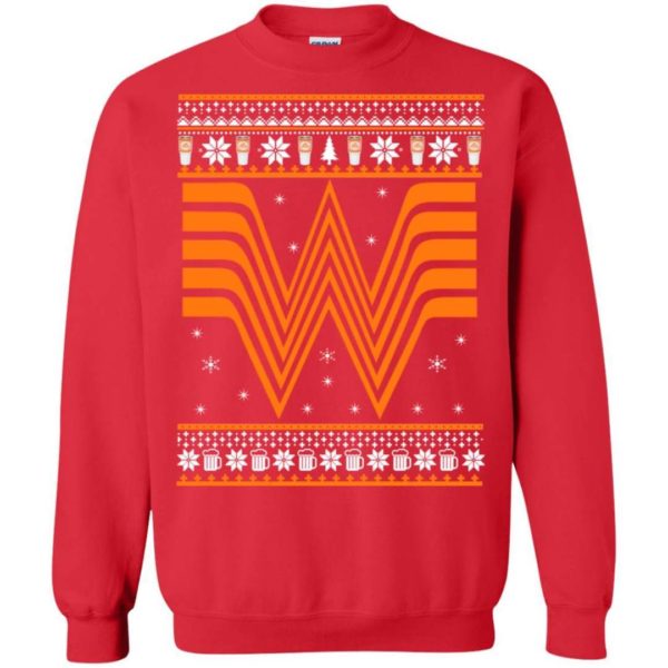 Whataburger Christmas sweater Uncategorized