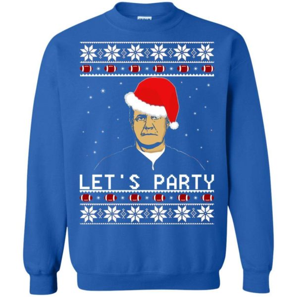 Belichick Let's Party Christmas Sweater Apparel