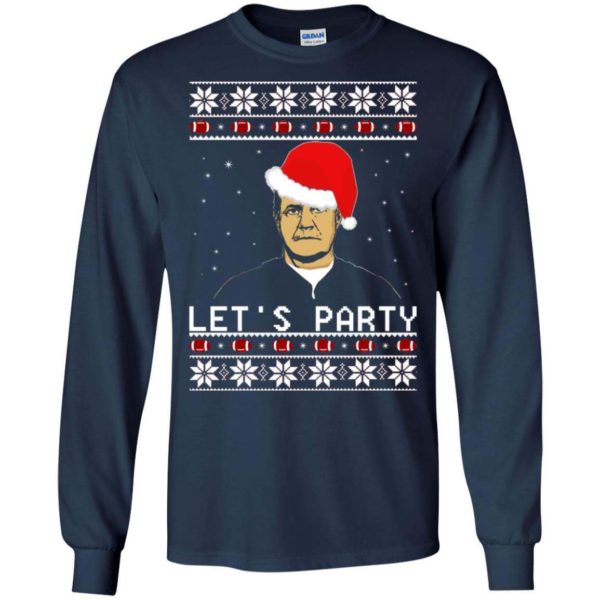 Belichick Let's Party Christmas Sweater Apparel