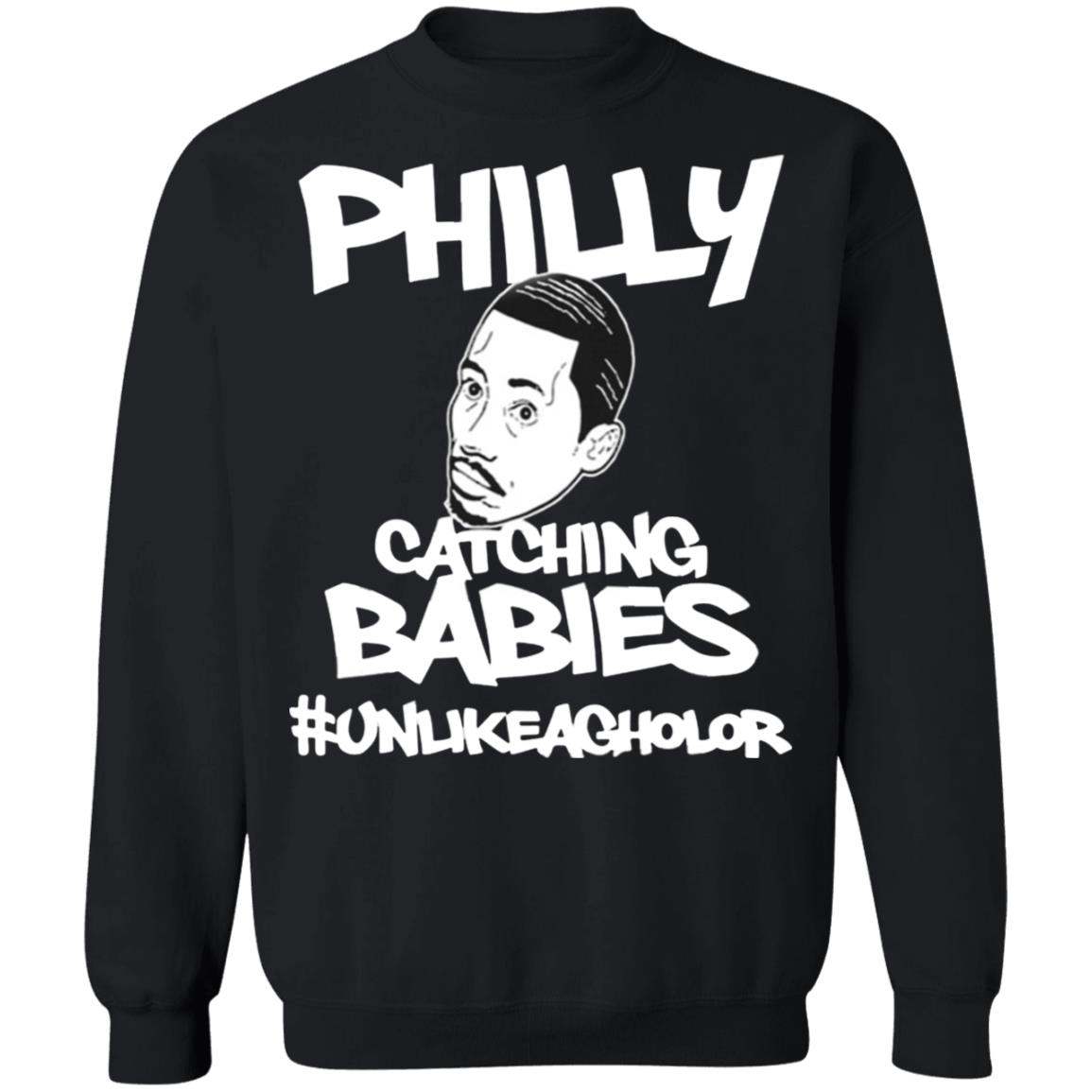 CATCHING BABIES UNLIKE AGUILAR SHIRT – UNLIKE AGHOLOR SHIRT Apparel CATCHING BABIES UNLIKE AGUILAR SHIRT – UNLIKE AGHOLOR SHIRT Apparel