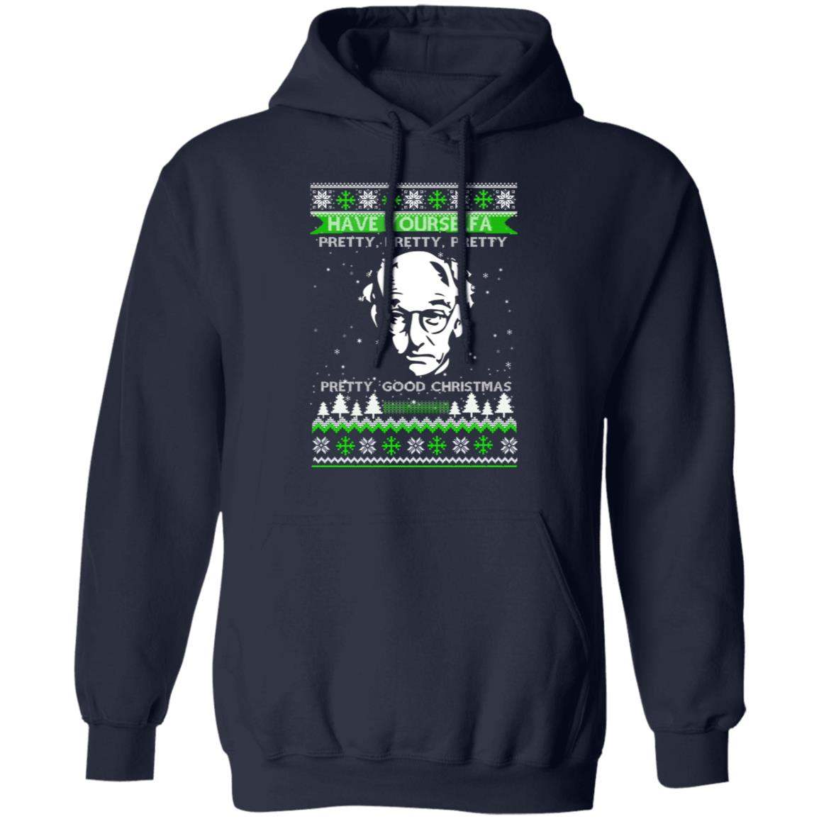 Larry David Have Yourself A Pretty Good Christmas Christmas Sweater Apparel Larry David Have Yourself A Pretty Good Christmas Christmas Sweater Apparel