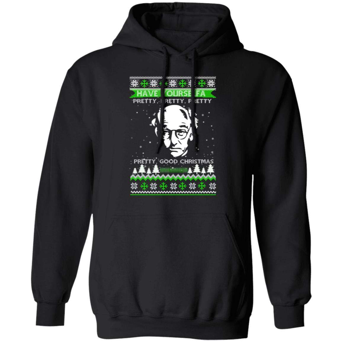 Larry David Have Yourself A Pretty Good Christmas Christmas Sweater Apparel Larry David Have Yourself A Pretty Good Christmas Christmas Sweater Apparel