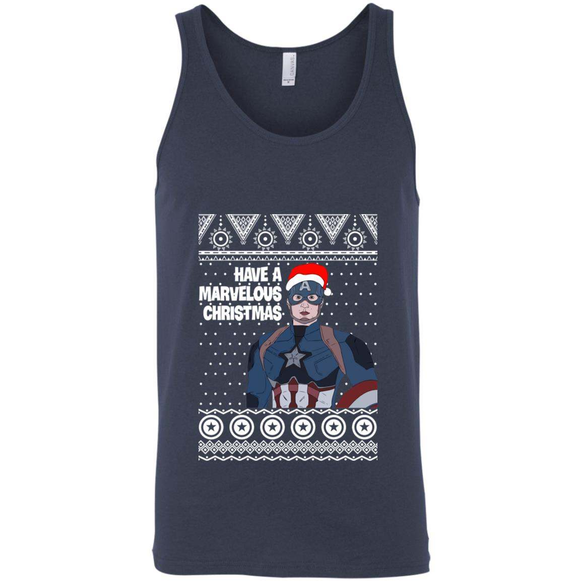 Captain America Have A Marvelous Christmas Avengers Ugly Sweatshirt Apparel Captain America Have A Marvelous Christmas Avengers Ugly Sweatshirt Apparel