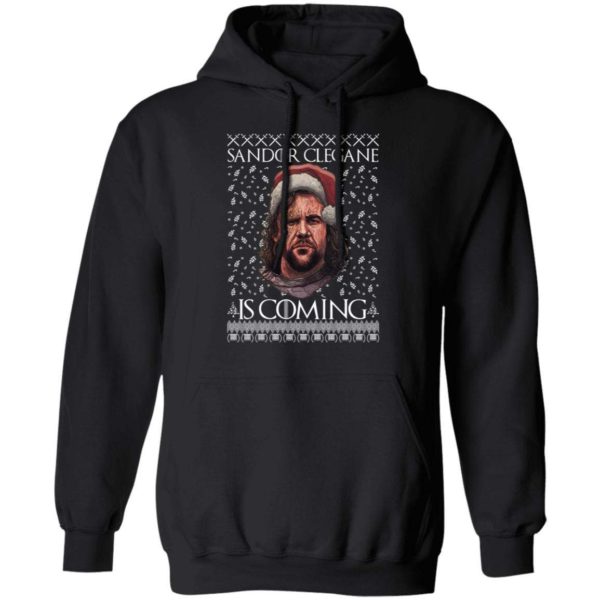 THE HOUND Game of Thrones Sandor Clegane Is Coming Ugly Christmas Sweater, Hoodie Apparel