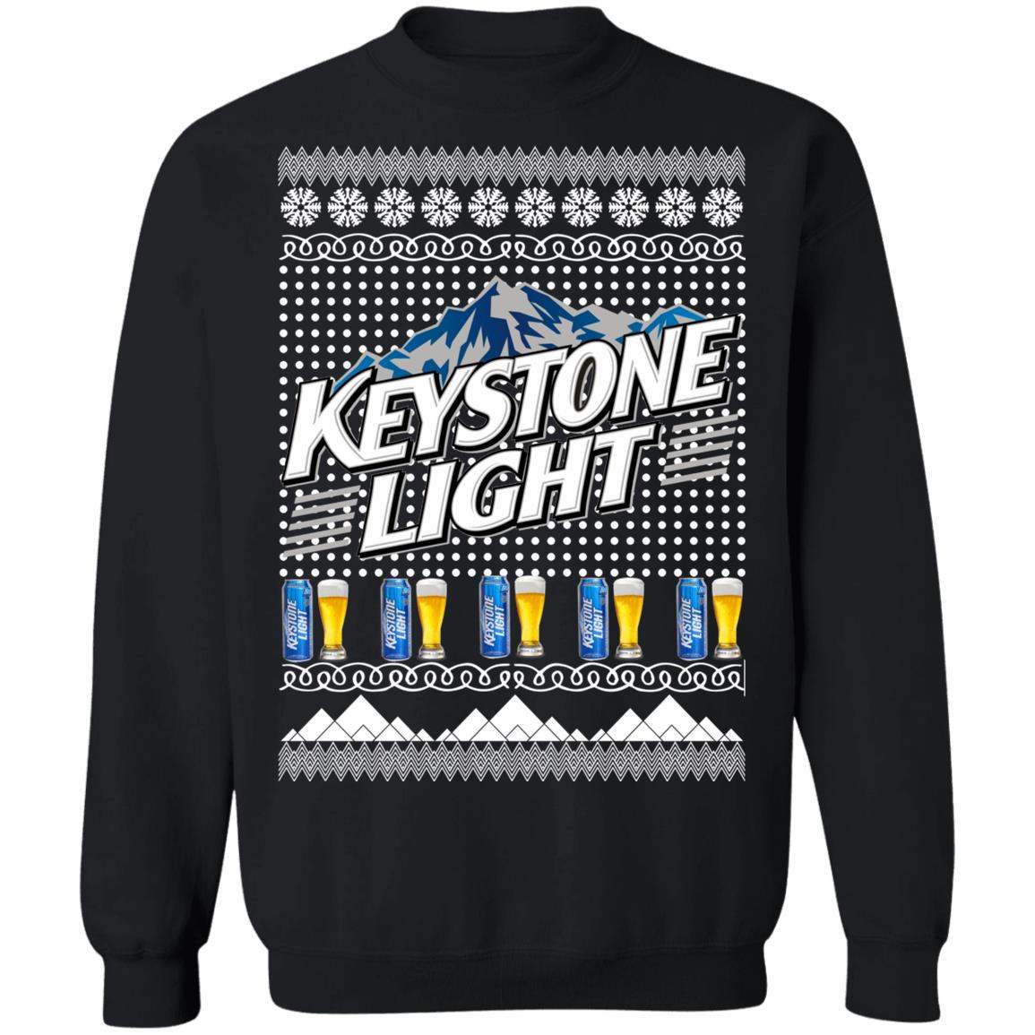 Keystone Light Beer Ugly Christmas Sweater, hoodie Apparel Keystone Light Beer Ugly Christmas Sweater, hoodie Apparel