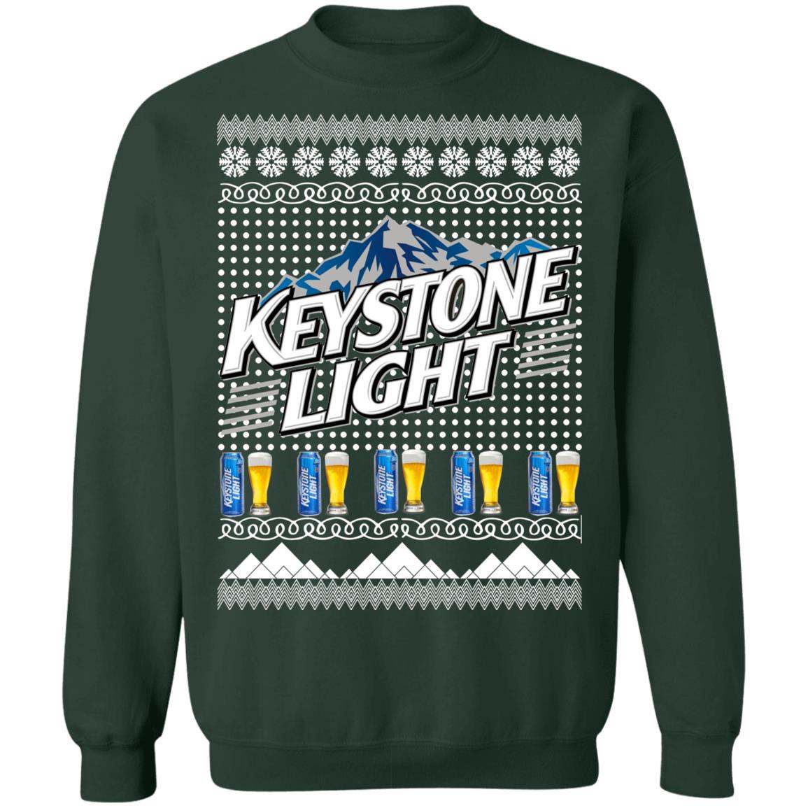 Keystone Light Beer Ugly Christmas Sweater, hoodie Apparel Keystone Light Beer Ugly Christmas Sweater, hoodie Apparel