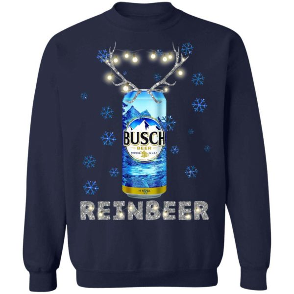 Busch Beer Reinbeer Christmas Sweatshirt, Hoodie Apparel