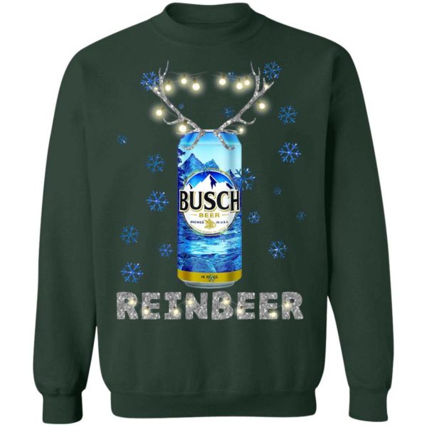 Busch Beer Reinbeer Christmas Sweatshirt, Hoodie Apparel