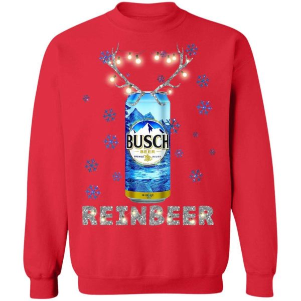 Busch Beer Reinbeer Christmas Sweatshirt, Hoodie Apparel