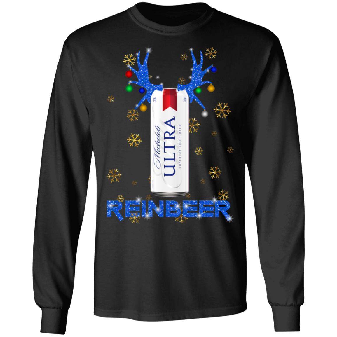 Michelob Ultra Superior Light Beer Reinbeer Christmas Sweatshirt, Hoodie Apparel Michelob Ultra Superior Light Beer Reinbeer Christmas Sweatshirt, Hoodie Apparel