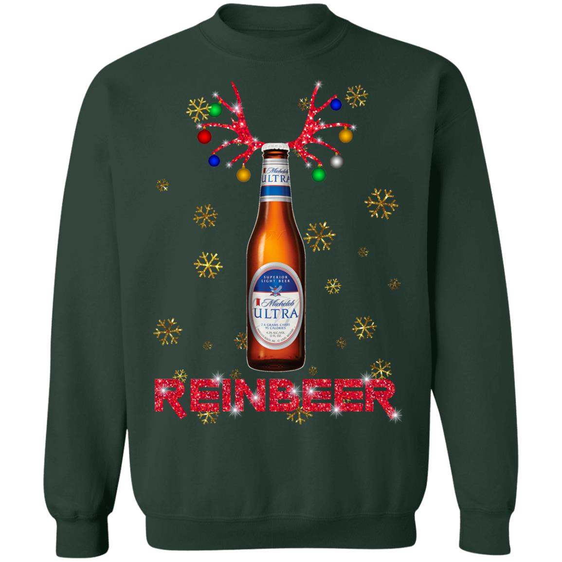 Michelob Ultra Reinbeer Christmas Sweatshirt, Hoodie Apparel Michelob Ultra Reinbeer Christmas Sweatshirt, Hoodie Apparel