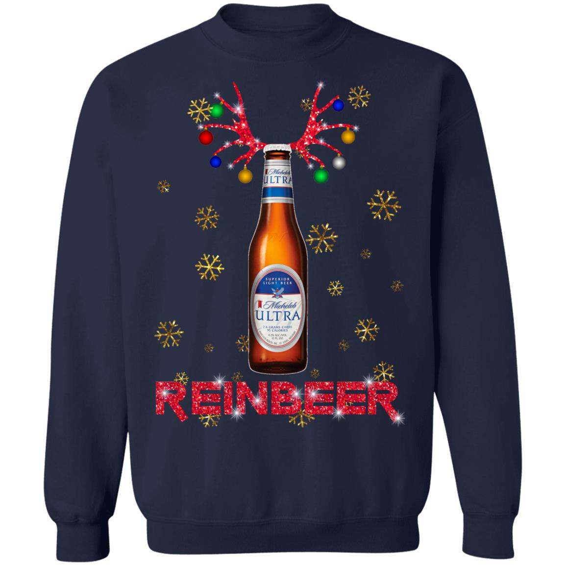 Michelob Ultra Reinbeer Christmas Sweatshirt, Hoodie Apparel Michelob Ultra Reinbeer Christmas Sweatshirt, Hoodie Apparel