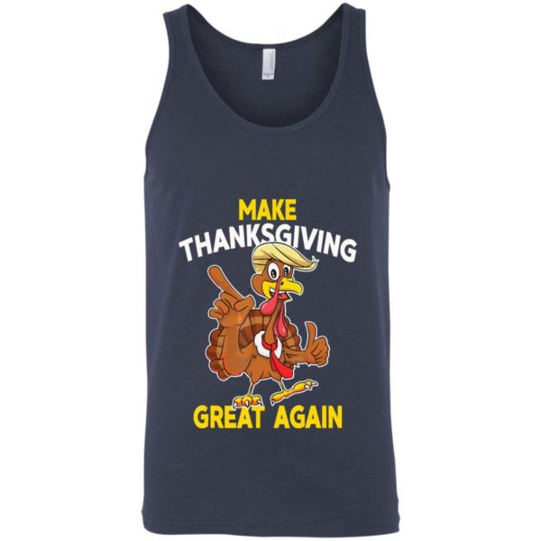 Make Thanksgiving Great Again Trump Turkey T Shirt Apparel