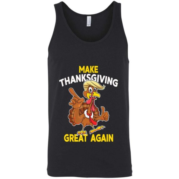 Make Thanksgiving Great Again Trump Turkey T Shirt Apparel